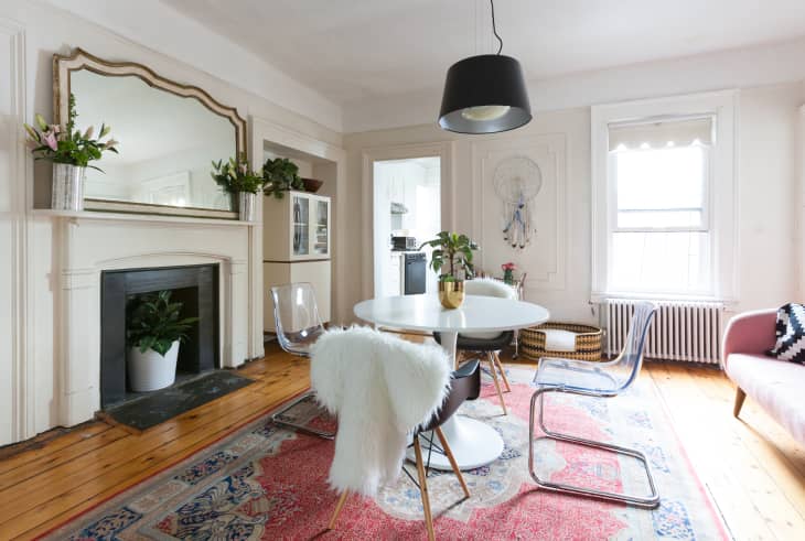 Mismatched living room hot sale chairs